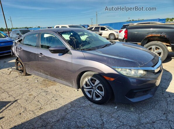 19XFC2F52JE011624 2018 HONDA CIVIC Gray Delantero derecho