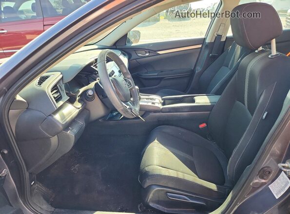 19XFC2F52JE011624 2018 HONDA CIVIC Gray Vista interior delantera