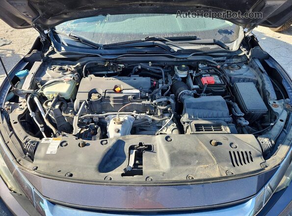 19XFC2F52JE011624 2018 HONDA CIVIC Gray Vista interior trasera