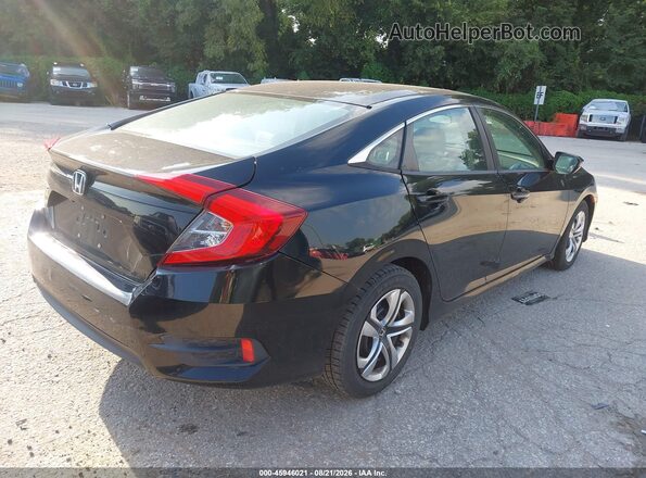 19XFC2F52JE015947 2018 HONDA CIVIC Black უკანა მარჯვენა