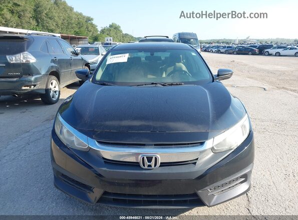 19XFC2F52JE015947 2018 HONDA CIVIC Black ხელსაწყოთა პანელის ხედი