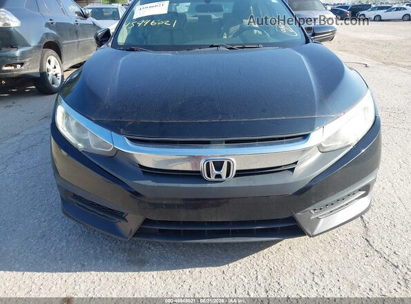 19XFC2F52JE015947 2018 HONDA CIVIC Black წინა ხედი