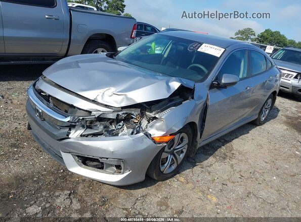 19XFC2F52JE030044 2018 HONDA CIVIC Silver Front left