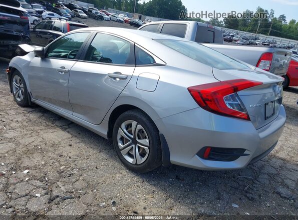 19XFC2F52JE030044 2018 HONDA CIVIC Silver Rear left