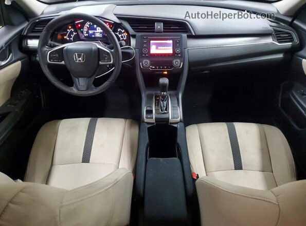 19XFC2F53GE041868 2016 HONDA CIVIC Black Вид панелі приладів