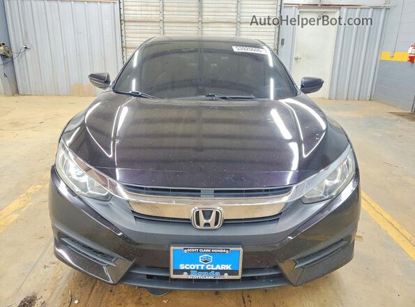 19XFC2F53GE041868 2016 HONDA CIVIC Black Вид спереду