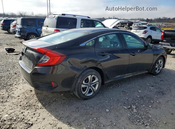 19XFC2F53GE065197 2016 HONDA CIVIC Black Սարքավորումների վահանակի տեսք