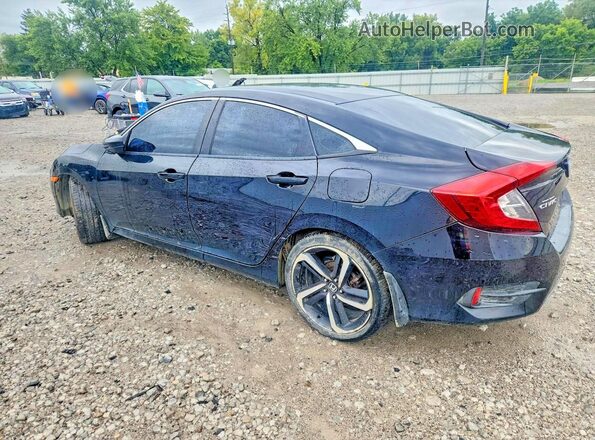 19XFC2F53GE090617 2016 HONDA CIVIC Black Задня ліва чверть