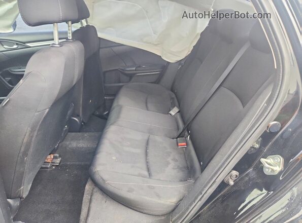 19XFC2F53GE090617 2016 HONDA CIVIC Black Вид задніх сидінь
