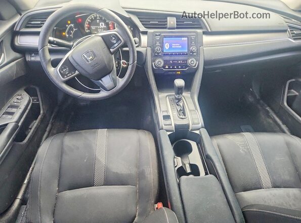 19XFC2F53GE090617 2016 HONDA CIVIC Black Вид панелі приладів