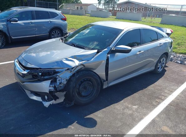 19XFC2F53GE096580 2016 HONDA CIVIC Silver Przód lewy