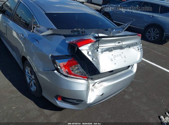 19XFC2F53GE096580 2016 HONDA CIVIC Silver Widok z przodu