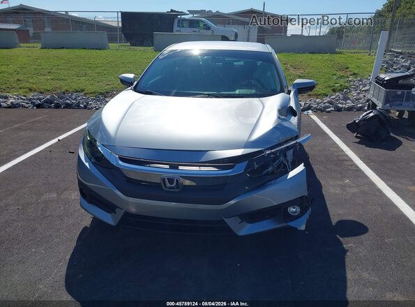 19XFC2F53GE096580 2016 HONDA CIVIC Silver Widok wnętrza z tyłu
