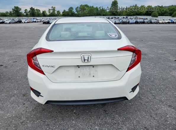 19XFC2F53GE241441 2016 HONDA CIVIC White Հետևի տեսք