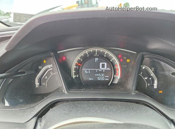 19XFC2F53GE241441 2016 HONDA CIVIC White Սարքավորումների վահանակի տեսք