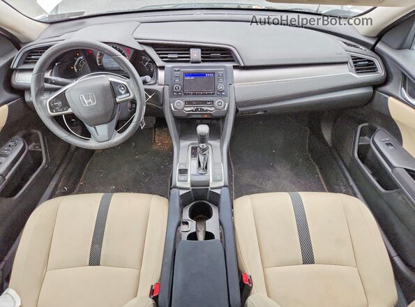 19XFC2F53GE241441 2016 HONDA CIVIC White Առջևի վահանակի տեսք