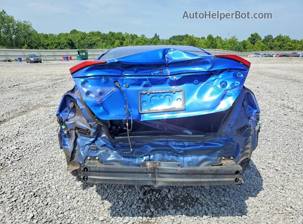 19XFC2F53HE009990 2017 HONDA CIVIC Blue უკანა ხედი