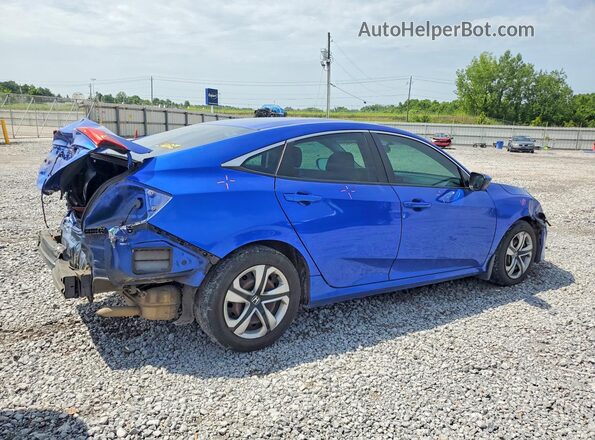 19XFC2F53HE009990 2017 HONDA CIVIC Blue უკანა მარჯვენა