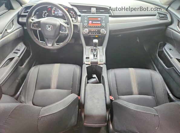 19XFC2F53HE010914 2017 HONDA CIVIC Black Առջևի վահանակի տեսք