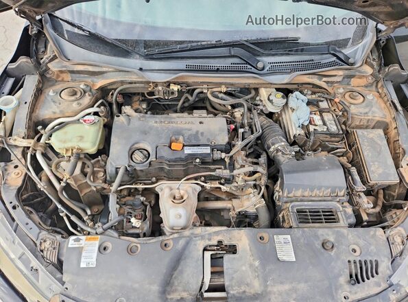 19XFC2F53HE010914 2017 HONDA CIVIC Black Սալոնի հետևի տեսք