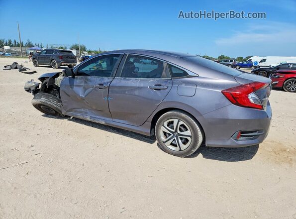 19XFC2F53HE011402 2017 HONDA CIVIC Gray Tył lewy