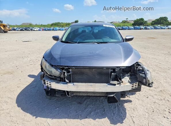 19XFC2F53HE011402 2017 HONDA CIVIC Gray Widok z przodu