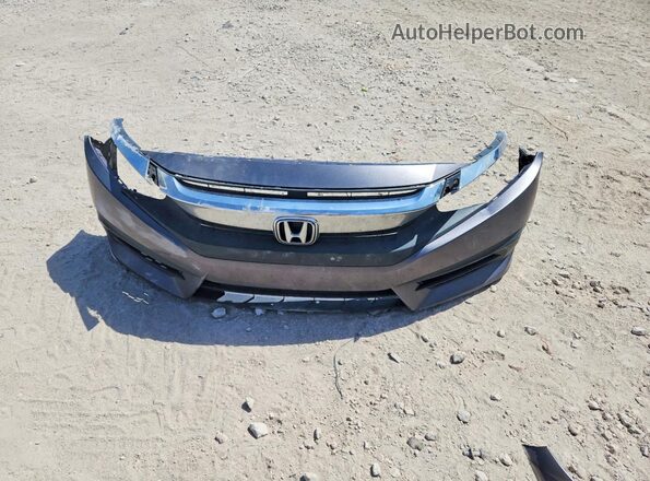 19XFC2F53HE011402 2017 HONDA CIVIC Gray Widok komory silnika