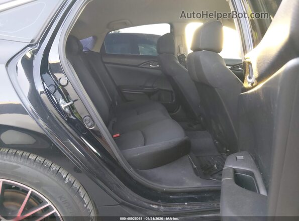 19XFC2F53HE026255 2017 HONDA CIVIC Black Vista de la etiqueta del VIN
