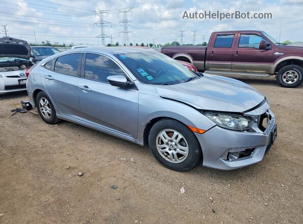 19XFC2F53HE027258 2017 HONDA CIVIC Silver Առջևի աջ