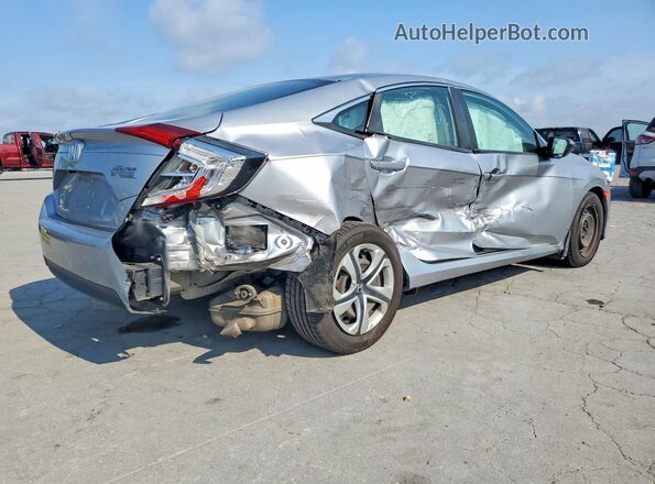 19XFC2F53HE030435 2017 HONDA CIVIC Silver Tył prawy