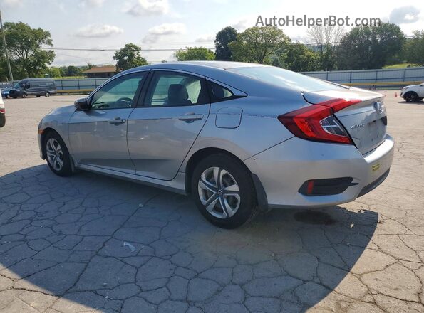 19XFC2F53HE030435 2017 HONDA CIVIC Silver Tył lewy