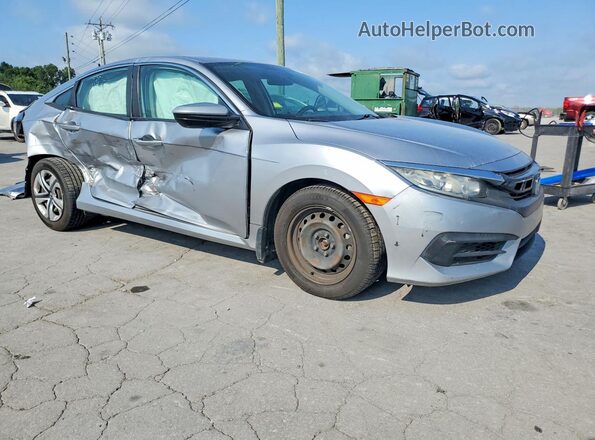 19XFC2F53HE030435 2017 HONDA CIVIC Silver Przód prawy