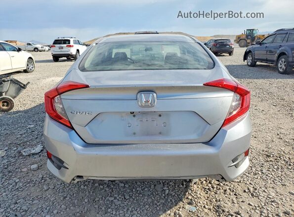 19XFC2F53HE031990 2017 HONDA CIVIC Silver Вид ззаду
