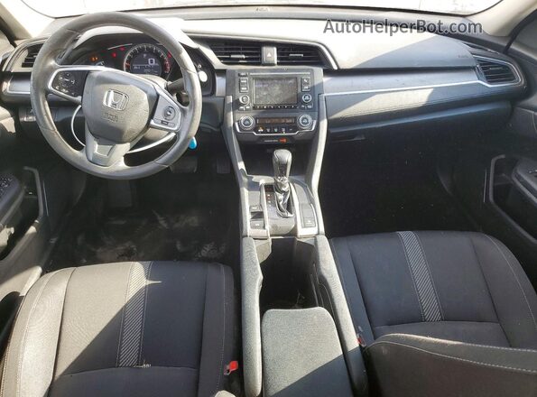 19XFC2F53HE031990 2017 HONDA CIVIC Silver Вид панелі приладів