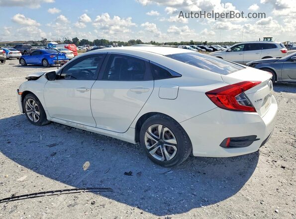 19XFC2F53HE034470 2017 HONDA CIVIC White Tył lewy
