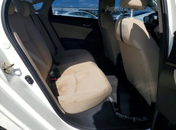 19XFC2F53HE034470 2017 HONDA CIVIC White Widok tylnych siedzeń