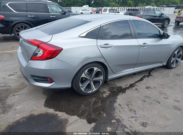 19XFC2F53HE037126 2017 HONDA CIVIC Silver Trasero derecho