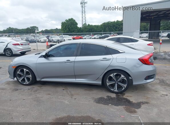 19XFC2F53HE037126 2017 HONDA CIVIC Silver Vista interior de 360 grados