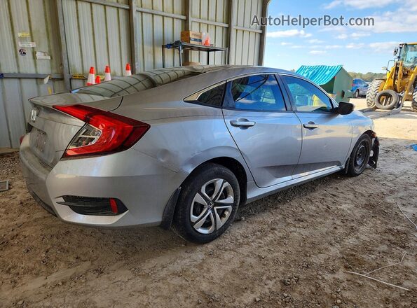 19XFC2F53HE047185 2017 HONDA CIVIC Silver Задня права чверть