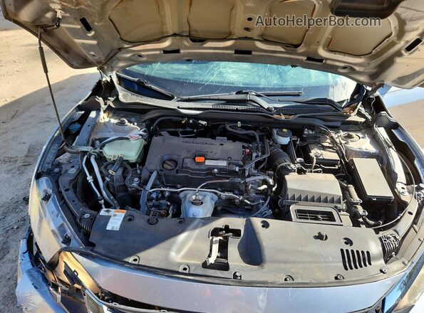 19XFC2F53HE047185 2017 HONDA CIVIC Silver Вид задньої частини салону