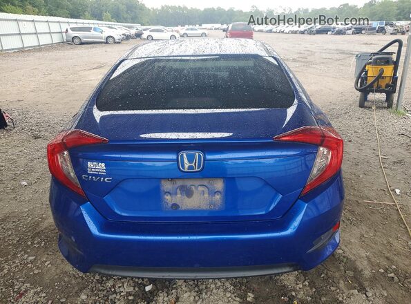 19XFC2F53HE061636 2017 HONDA CIVIC Blue Widok z tyłu