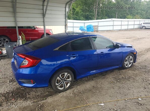 19XFC2F53HE061636 2017 HONDA CIVIC Blue Tył prawy