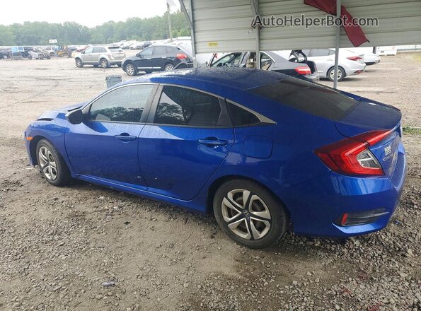 19XFC2F53HE061636 2017 HONDA CIVIC Blue Tył lewy