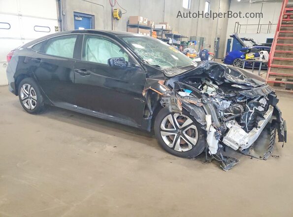 19XFC2F53HE073060 2017 HONDA CIVIC Black Front right