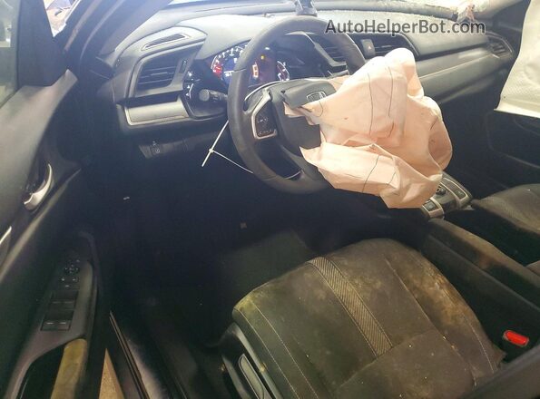 19XFC2F53HE073060 2017 HONDA CIVIC Black Dashboard view