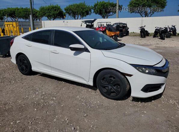 19XFC2F53HE073995 2017 HONDA CIVIC White წინა მარჯვენა