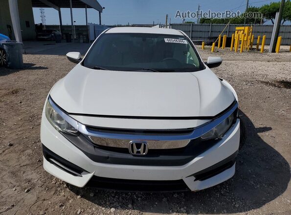 19XFC2F53HE073995 2017 HONDA CIVIC White წინა ხედი