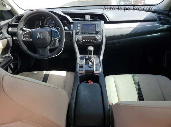 19XFC2F53HE073995 2017 HONDA CIVIC White წინა პანელის ხედი