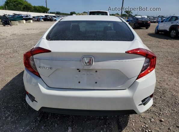 19XFC2F53HE073995 2017 HONDA CIVIC White უკანა ხედი