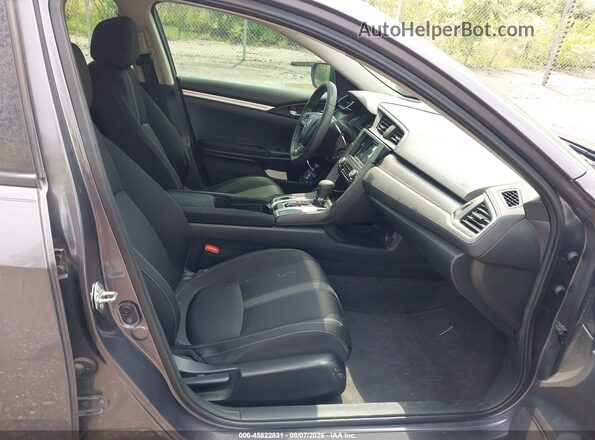 19XFC2F53HE075729 2017 HONDA CIVIC Gray Вид салону спереду